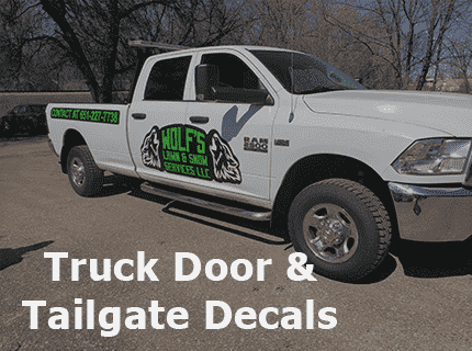 Truck, Door, & Tailgate decals