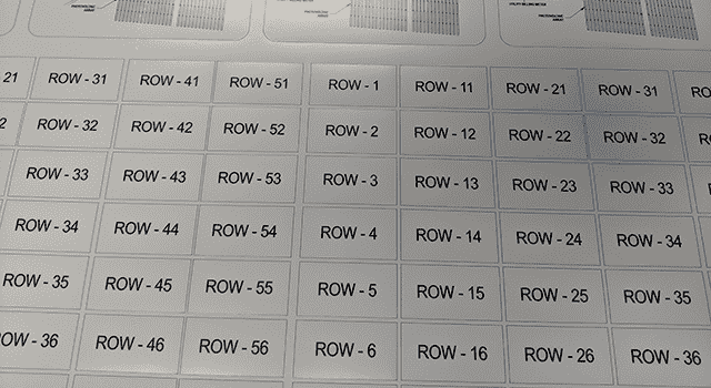 Equipment Label Decals