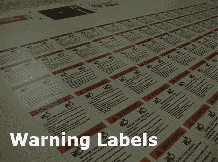 Warning Decal & Label Printer